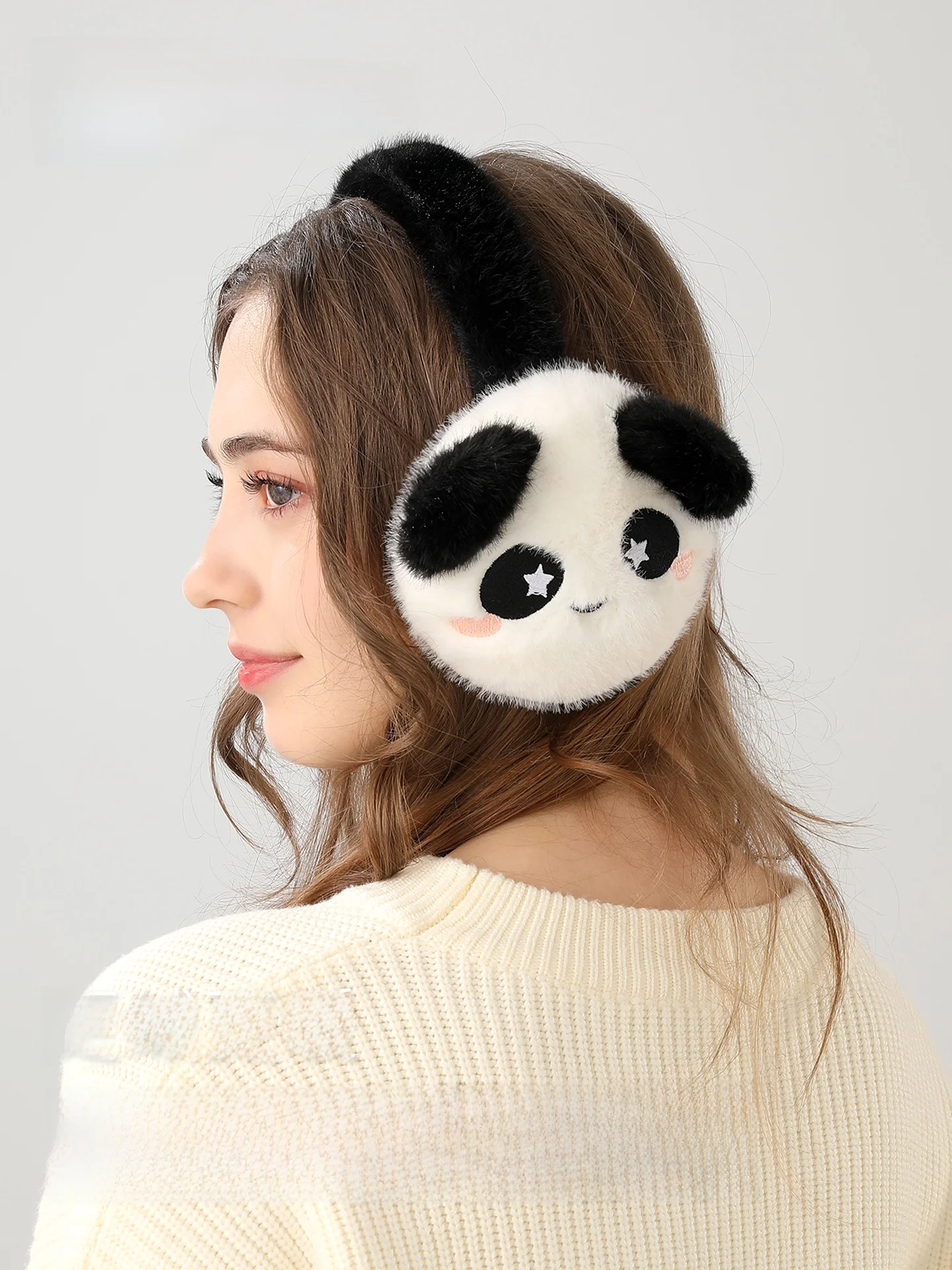 cute-panda-plu-ear-muffs-women's-winter-fce-lined-thi-warm-ear-covers-cycling-cold-resistance-ear-warmers