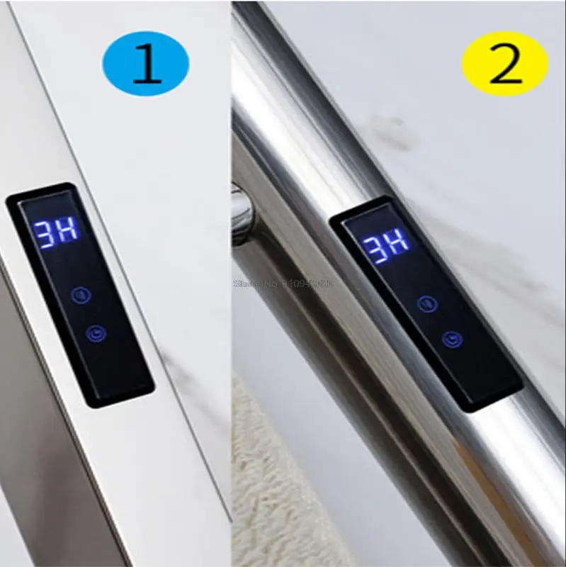 Rak Handuk Pemanas Elektrik Baja Tahan Karat Rak Pengering Kamar Mandi Rak Handuk Kamar Mandi Rak Rak Handuk