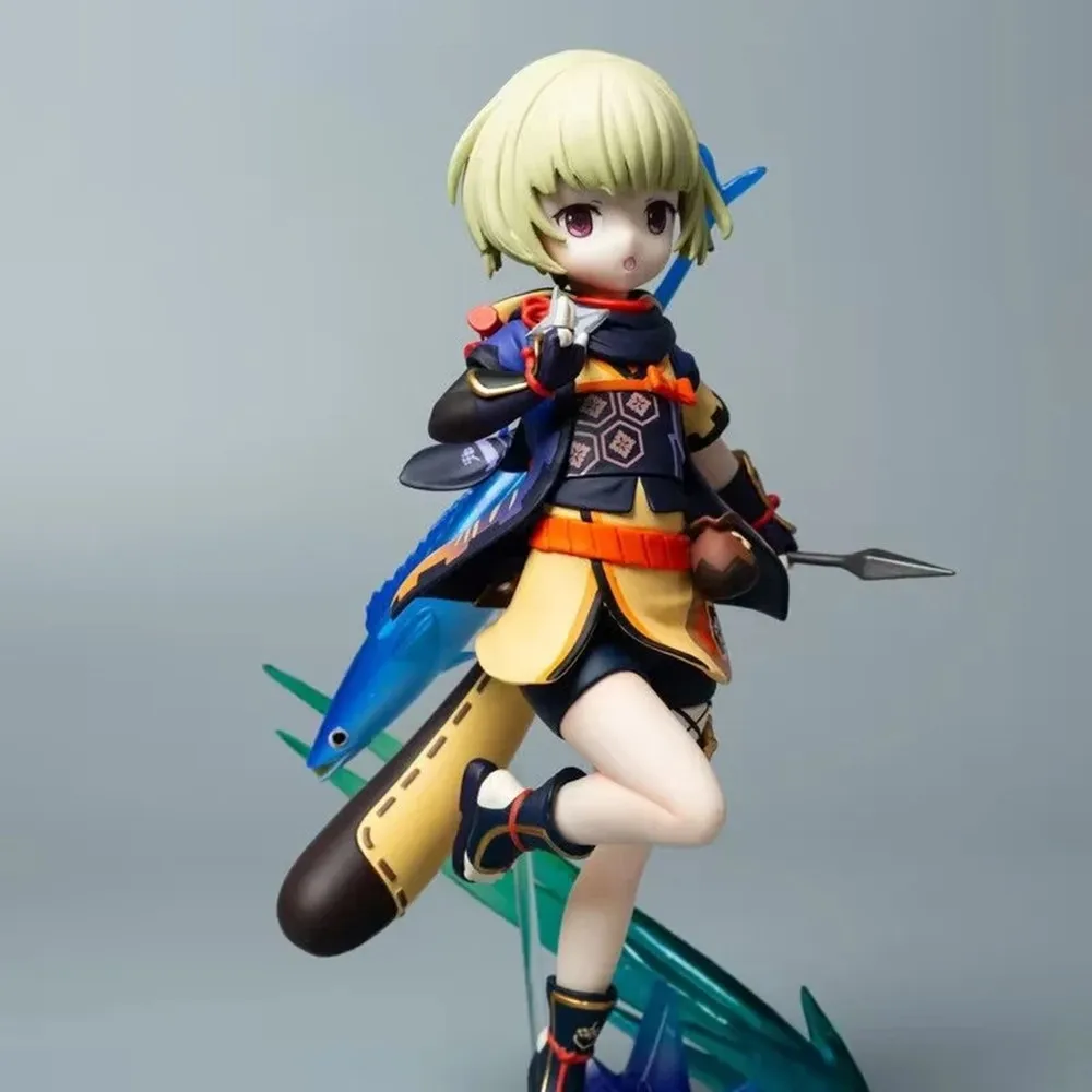 Anime Genshin Impact Figure Sayu Anime Figure 19cm PVC Figures Klee Sword Art Online Figure Desk Decoration Kid Birthday Gift