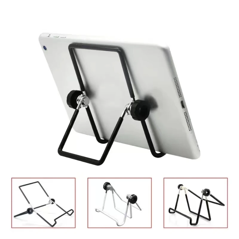 Universal Metal Tablet Holder for IPad Samsung Holder Tablet Stand Mount Foldable Desk Flexible Phone Stand for IPhone Xiaomi