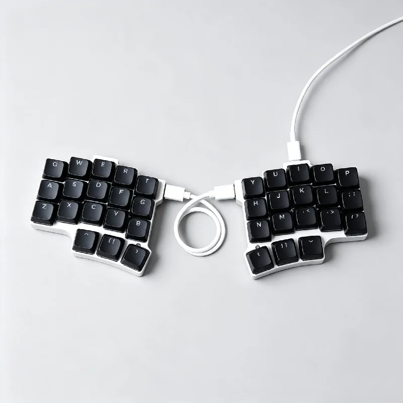 X.tip 3x5 Low Profile Split Mechanical Keyboard Aluminum Bottom Hot Pluggable Ergonomics Wired Separate Keyboard Qmk/vial