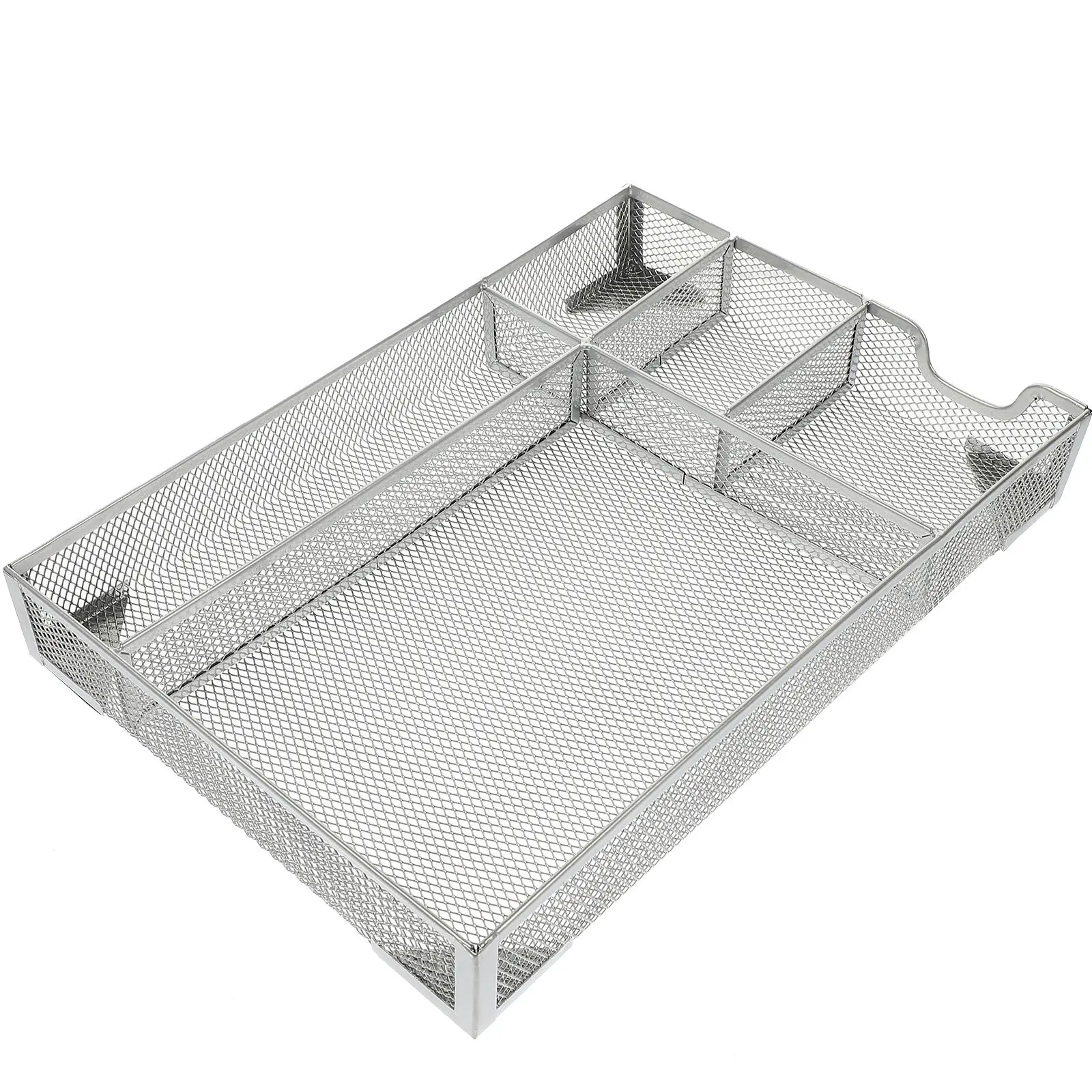 

Metal Mesh Desk Organizer Large File Document Holder Black Desktop Storage Basket Office Organization Supplies Folder
