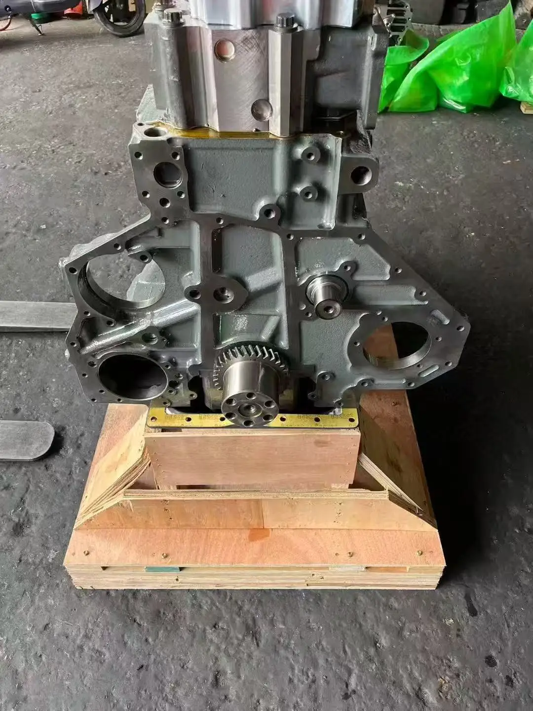 6D125-1 New Diesel Engine 6D125 PC400-8 Engine Cylinder Block Assy For Komatsu PC400 Engine Parts Long Cylinder Block