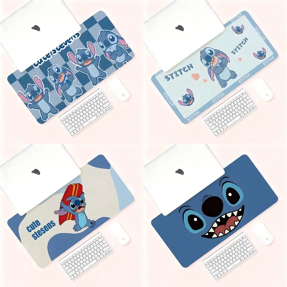

CartoonS-Stitchs Mouse Pad Computer Mat Deskpad Laptop Keyboard Mat Office Large Landscape Mousepad