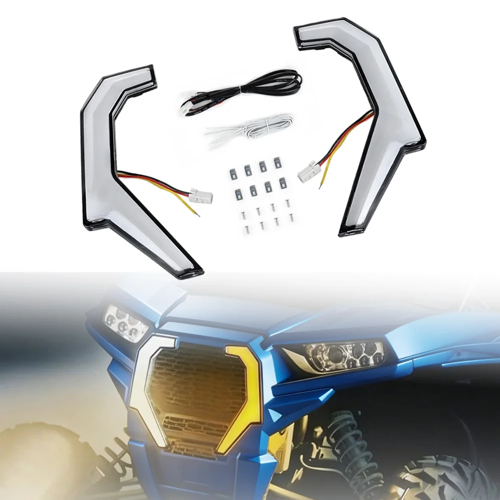 

Для Polaris RZR XP XP4 1000 2014-2018, RZR-4, RZR-S 900 2015-2020: Светодиодные передние габаритные огни-«когти» (аксессуары)