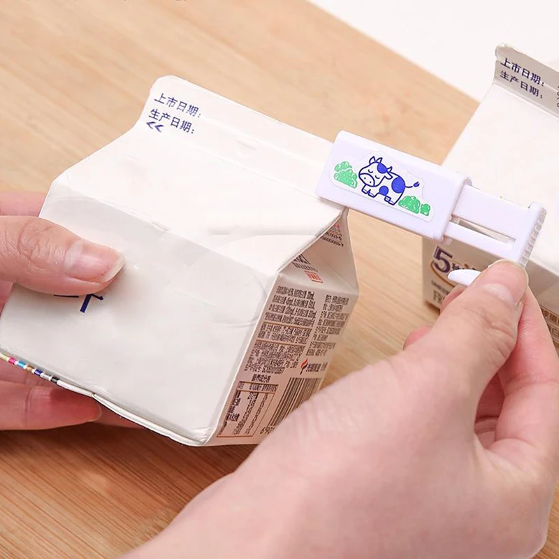 2pcs/pack Milk Sealing Clip Japanese Milk Carton Closure Cli