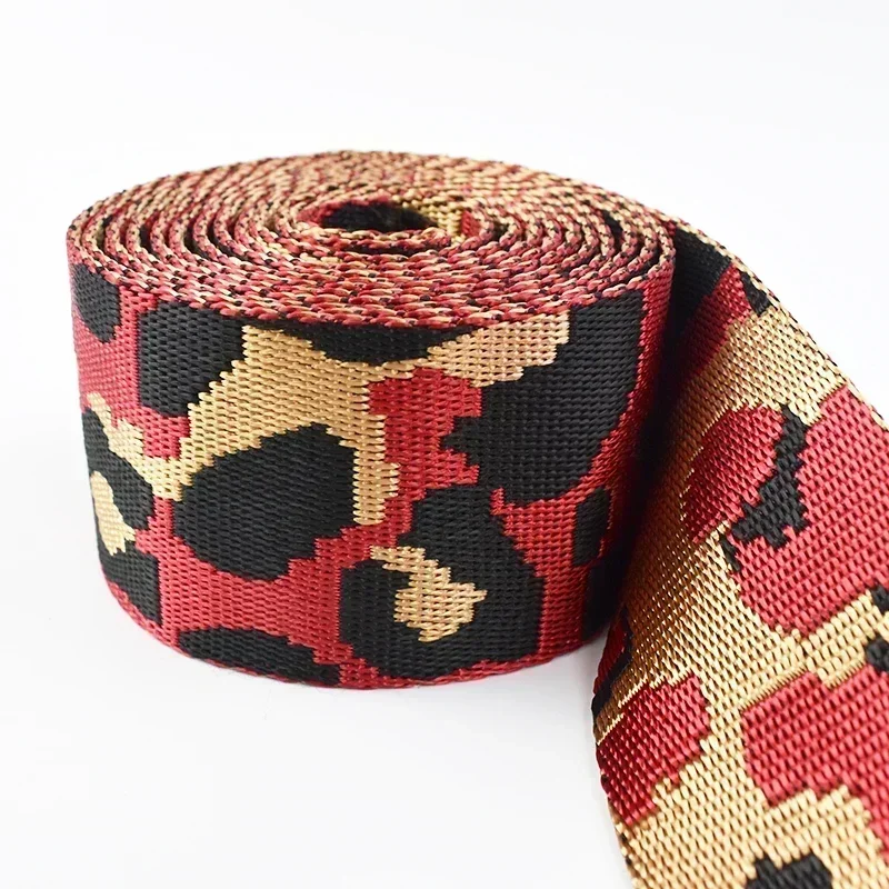 Meetee 1-5m 50mm Polyester Nylon Gurtband Rucksack gurt auf dem Meter Band Band Taschen Kleidung Dekoration Klebeband Näh zubehör