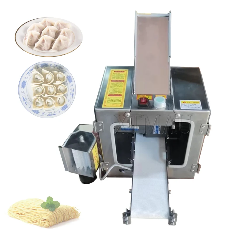 Maker Machine Jiaozi Skins Rolling Chaos Leather Slicer Dumpling Wrapper Machine Automatic Pasta Maker Wonton Dumplings