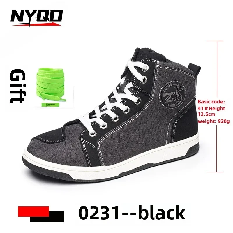 

Motorcycle Riding Shoes Motorcycle Boots All Season Breathable and Anti Fall Riding Equipment Road Racing Shoes ForRiders오토바이 부츠