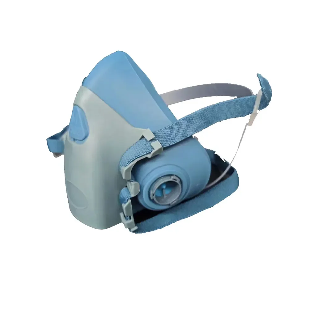 7502 6200 Masker Respirator Setengah Penutup Wajah Masker Tahan Debu Masker Gas Lukisan Anti Kabut Masker Pelindung Penyemprotan dengan 6001 6002 6004