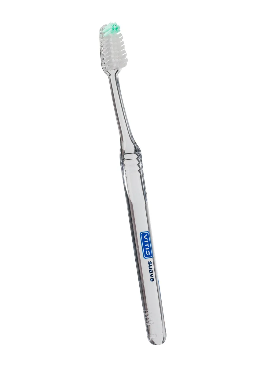 Vitis toothbrush soft-toothbrush with access to all oral spaces