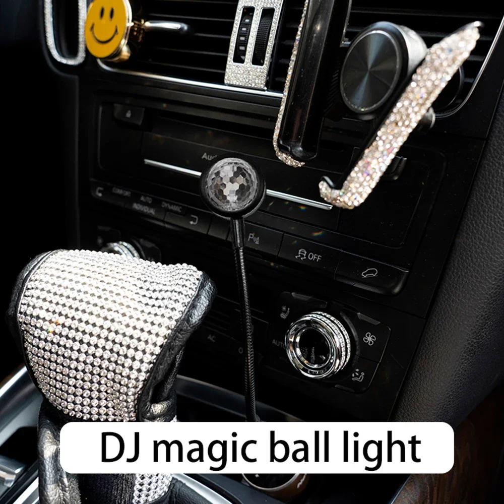 New Usb Music Rhythm Magic Stage Effect Projection Lamp Led Party Disco Dj Stage Light Car Decoration Atmosphere Night Light