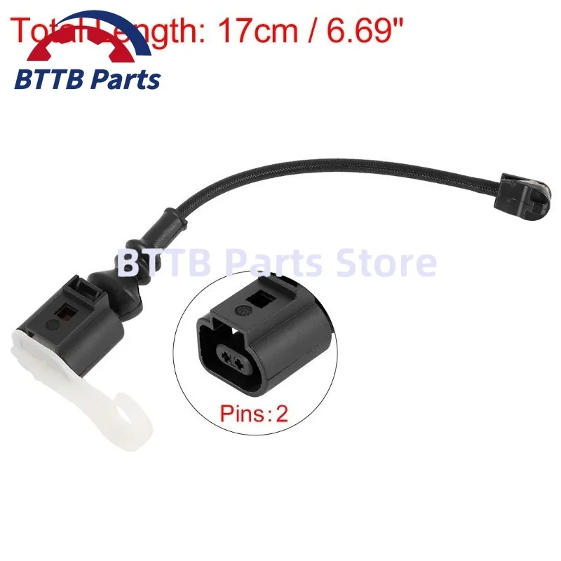 Front Axle Brake Pad Wear Sensor for Audi TT A3 Q2 Q3 L Posto Skoda Superba VW CC Touran Golf GTI Jetta A7 Passat B8 8V0615437 - view 2