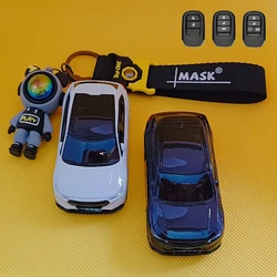 ICAR for Honda XRV 2023 Key Cover Car Model Remote Car Key Protective Case for Odyssey Pilot Fit Accord Key Shell Fob Holder Bag