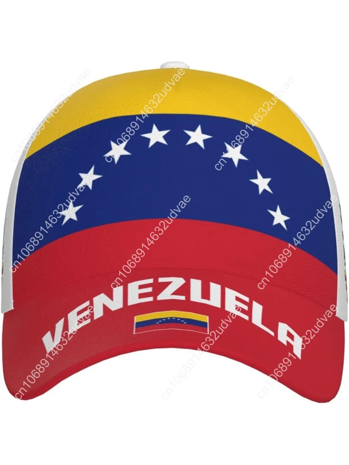 

Venezuela Venezuelians Flag Baseball Cap 3D Full Print Adult Unisex Adjustable Hat Soccer Patriotic Caps