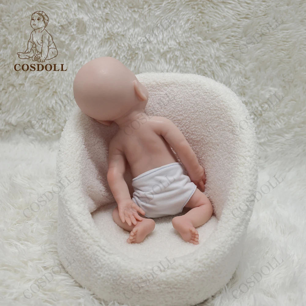 COSDOLL 15 นิ้ว 1640g ตุ๊กตาเด็กสมจริง 100% ซิลิโคน Reborn Bebe ตุ๊กตา Coco ตุ๊กตาเด็ก DIY เปล่าของเล่นเด็ก