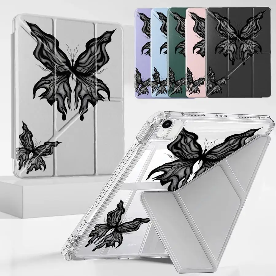 

Tablet Case For iPad Mini 6 7 Pro 11th 10th 9th 8th 7th 12.9inch Pro 2025 Air 4 5 M3 M2 M4 11inch Holder Cover Y-Fold Cartoon