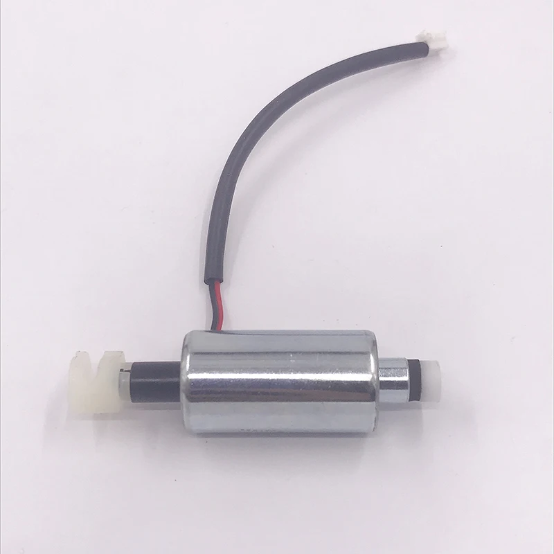 DC 24V Mini 20mm Cylinder Solenoid Electromagnet Push Pull Through Type Electric Magnet For Powerful Pull Switch Stroke 7.6mm