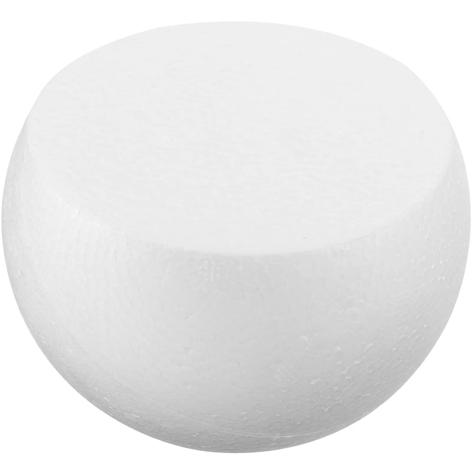 Lightweight Foam Cake Dummy Half Sphere Polystyrene Smooth Surface Reusable DIY Wedding Baking Fake Cake Ball Practice Display