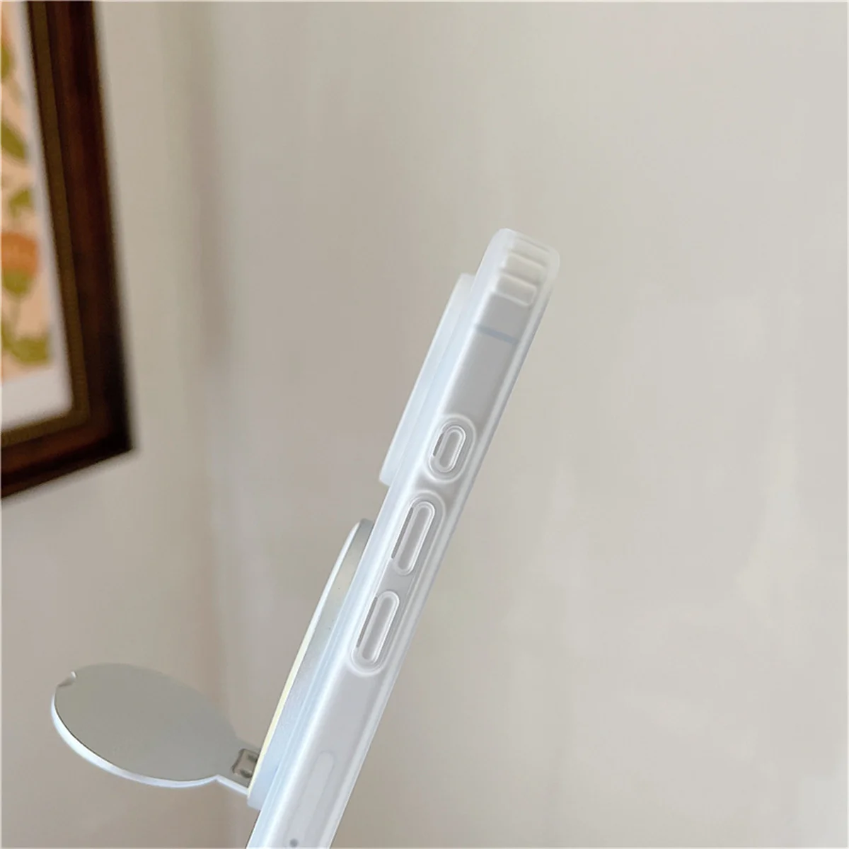 Custodia per telefono carina magnetica con elefante color moda per iPhone 16 Pro 14 13 15 Pro Max Cover posteriore con custodie con supporto Capa