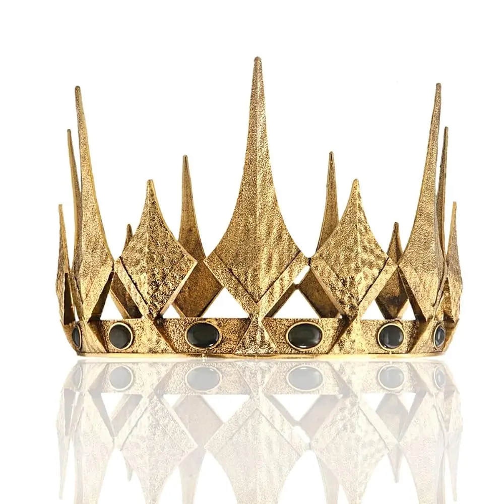 

Королевская опаловая корона Queen King, круглая, для выпускного бала, конкурса красоты, дня рождения, вечеринки, костюма на День святого Валентина