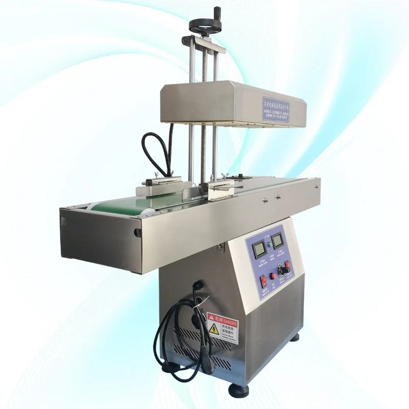 

Continuous Induction Aluminum Foil Sealing Machine For Glass Bottles Plastic Bottles Gasket Sealing Machine