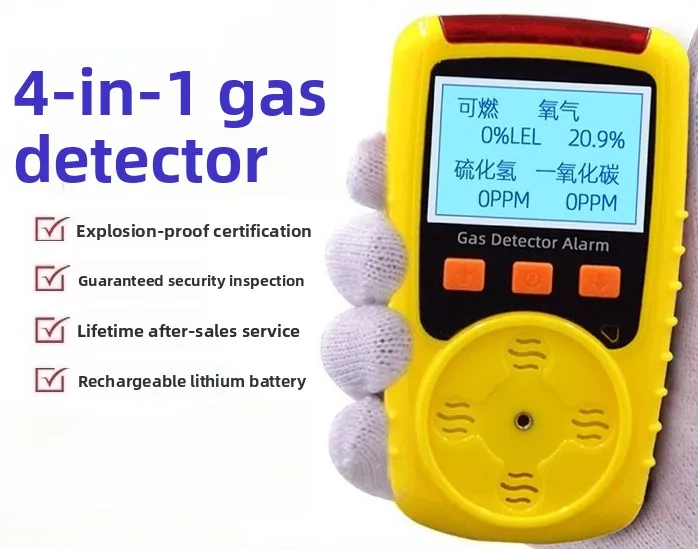4-In-1 Portable Gas…