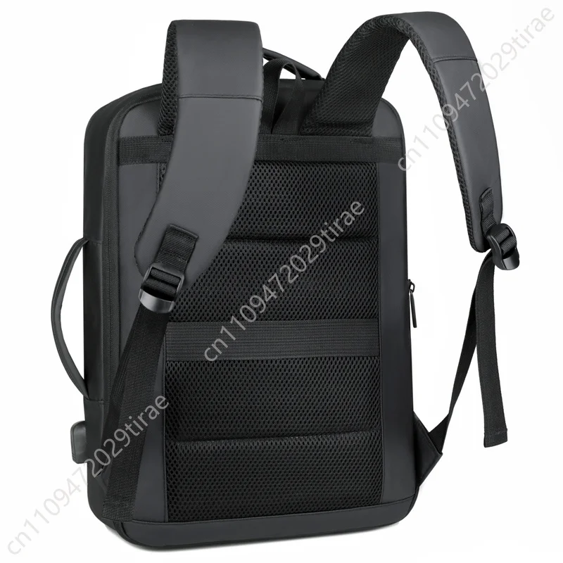 Rilibegan – sac à dos de voyage pour hommes, extensible, Oxford, grande capacité, charge USB, sacs à dos d'affaires pour hommes, sacs à dos pour ordinateur