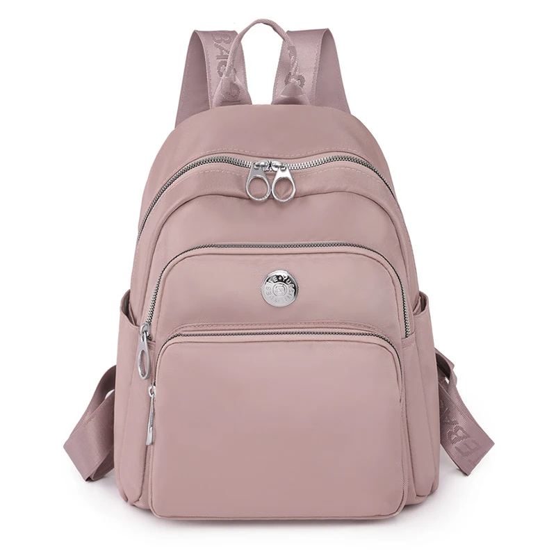 Fashion Women Backpack Girls Nylon Travel Female Knapsack Ladies Daypack Rucksack For Teenagers School Bags Mochila Feminina