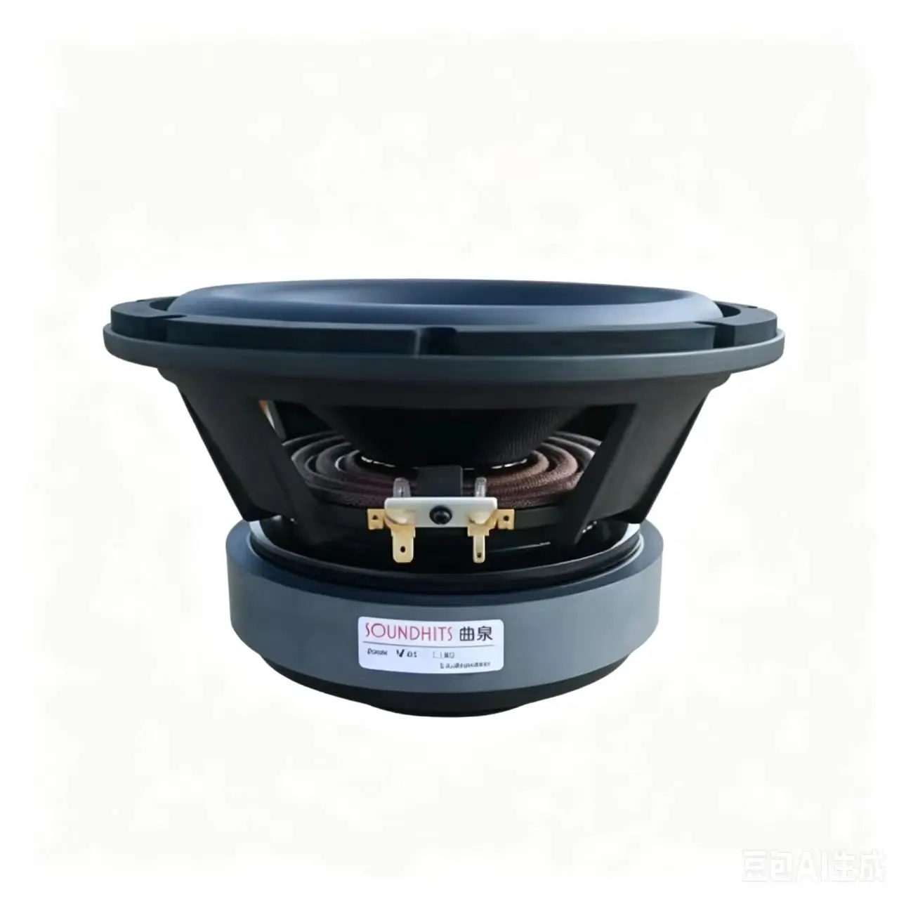 1 Pieces Soundhits SW-802 8\'\' Subwoofer Speaker Driver Unit Glassfiber Cone Black Deep Rubber Suspension 4/8ohm 200W D210mm