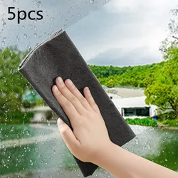 5/3Pcs No Trace Cleaning Cloths Miracle Microfiber Cloth glass cleaning magic cloth Tableware Rag Home Cleaning Towel for Kitche