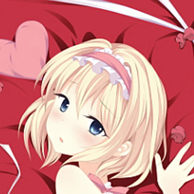 Dakimakura Anime Alice Margatroid Pillow Case Double-sided Print Of Life-size Body Pillowcase Gifts Cushion Cover