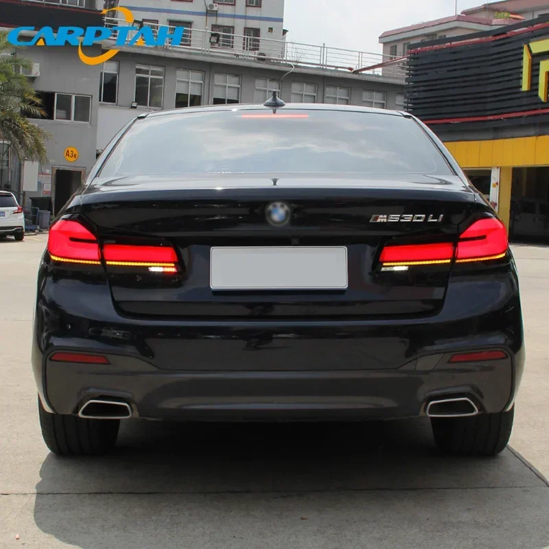

Car LED 12V Taillights For BMW 5S G30 2016 - 2019 2020 Rear Running Lamp Brake Reverse Turn Signal Waterproof Car Accessories