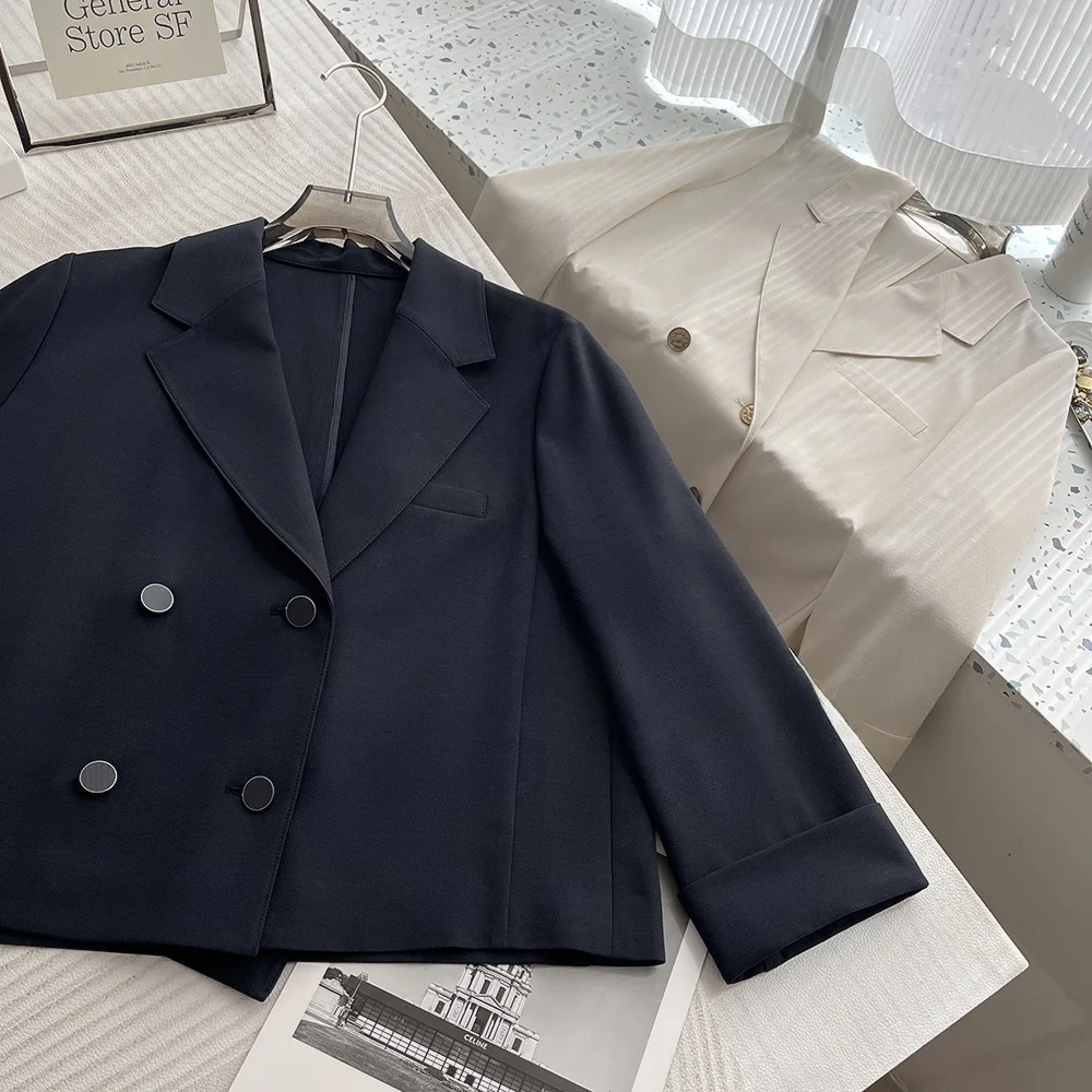 Minceur trajet prêt polyvalent Long Sve Button ket détail formel irt tenue décontracté QPP marque bureau professionnel femmes...