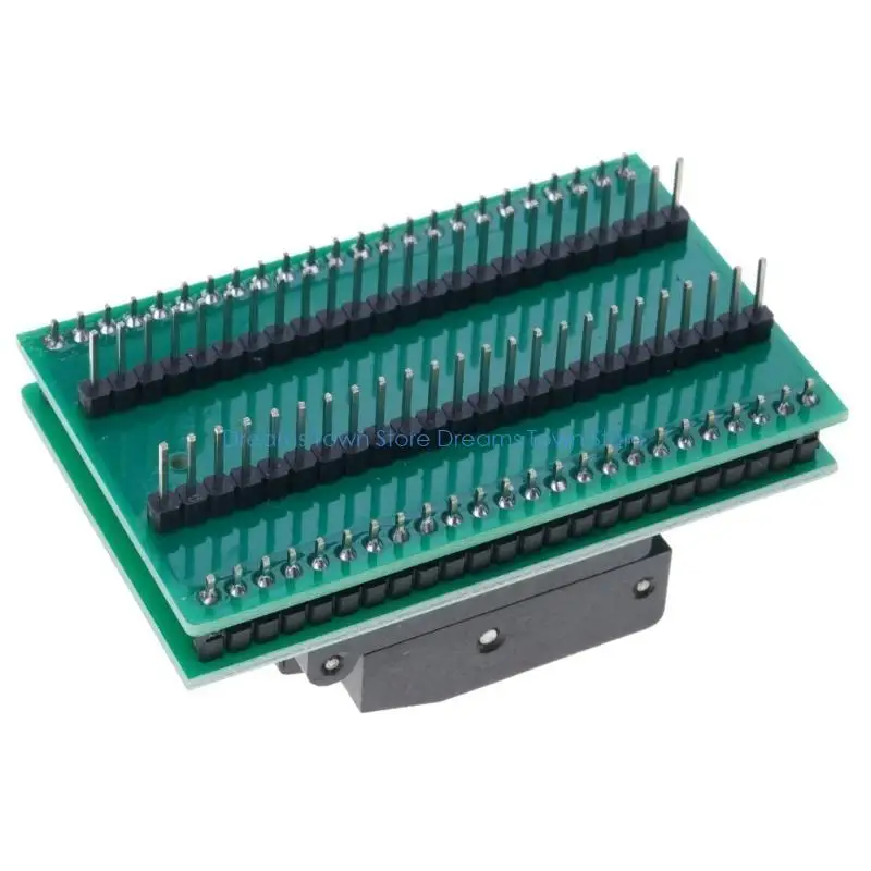 HX6A High Quality QFP48 to DIP48 Programmer Burning Socket for Electronics Engineers and Manufacturers