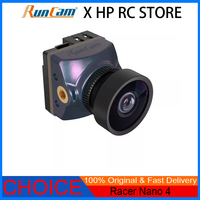 RunCam Racer Nano 4 1200TVL Super WDR CMOS Waterproof FPV Camera – LED Lighting, Track Mode, NTSC/PAL for Racing Drones