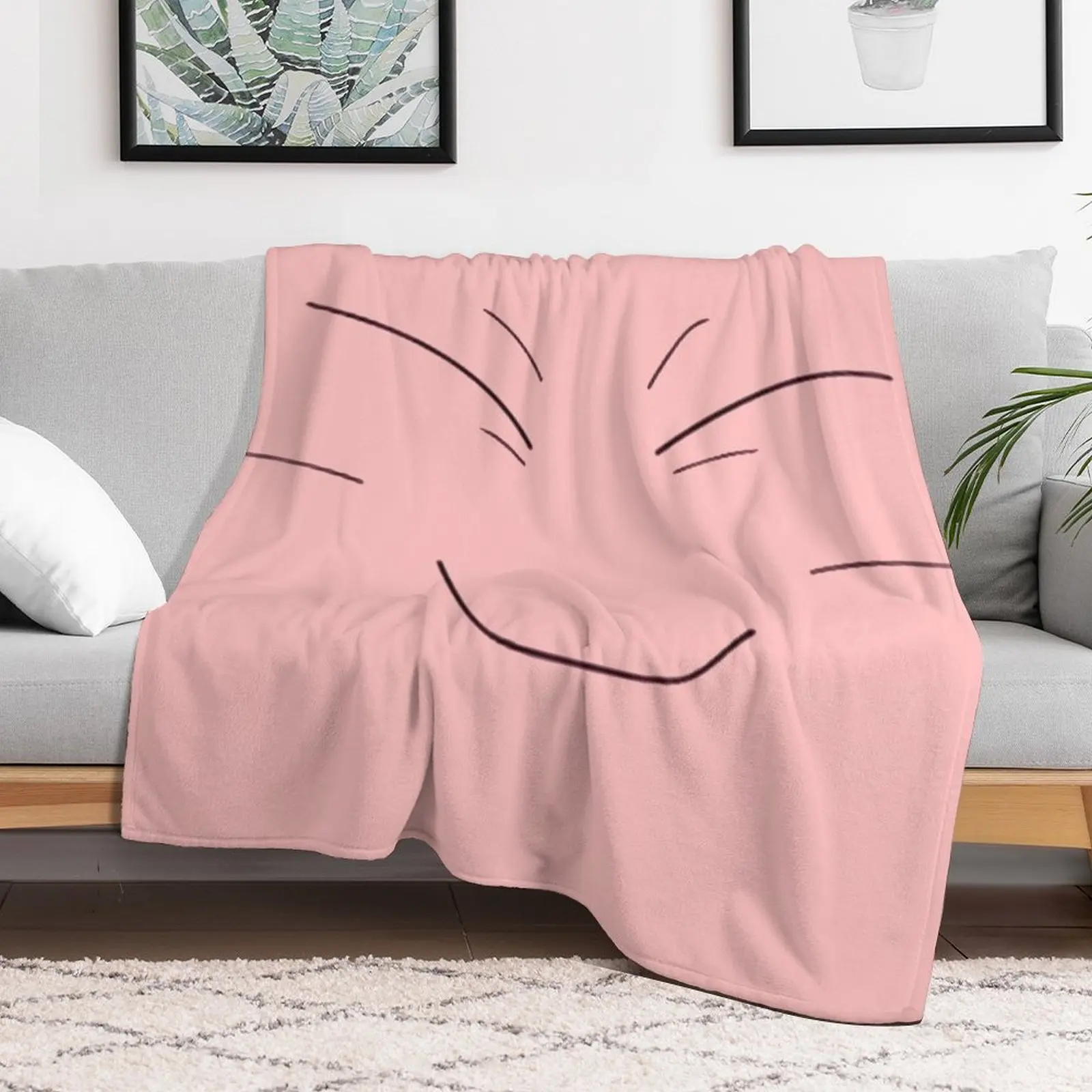 Fat Buu (Boo) Throw Blanket Thermals For Travel Shaggy Blankets