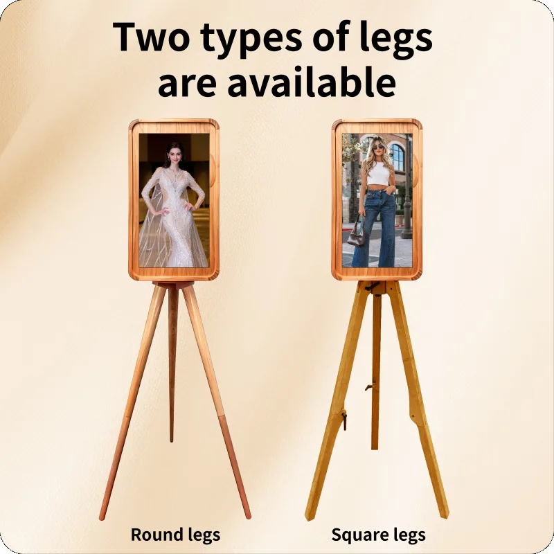 

Portable Built in Speaker Style Ipad Wood Tripod Rectangle Camera Shell Dslr Wedding Wooden Machine Vintage Photo Booth