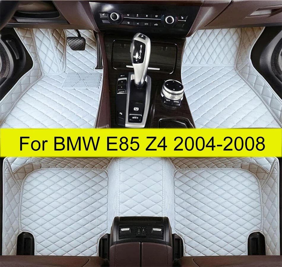 Car floor mats for BMW E85 Z4 Two Door 2004 2005 2006 2007 2008 Custom auto foot Pads automobile carpet cover