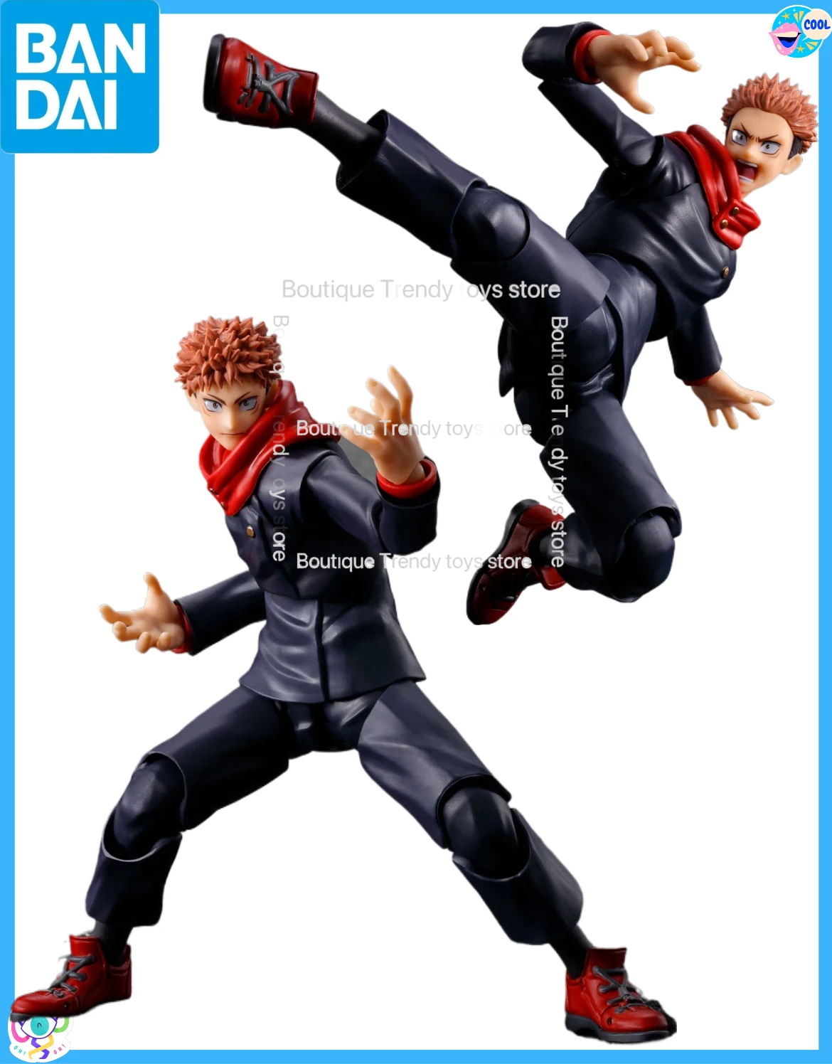 

Bandai S.H.Figuarts SHF YUJI ITADORI (BEST SELECTION) Figure Model Toy