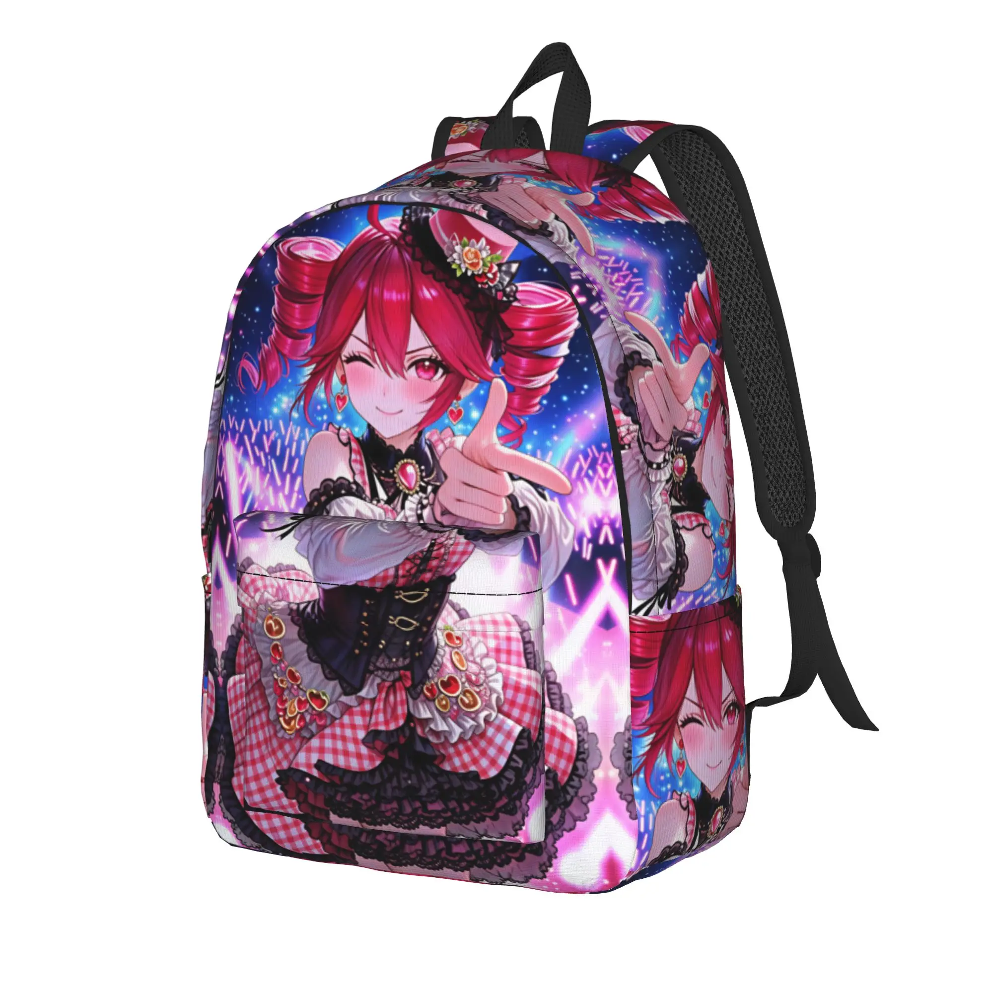 Cute Kasane Teto  Backpack  Trekking Backpacks Female Casual School Bags Custom Pattern Rucksack