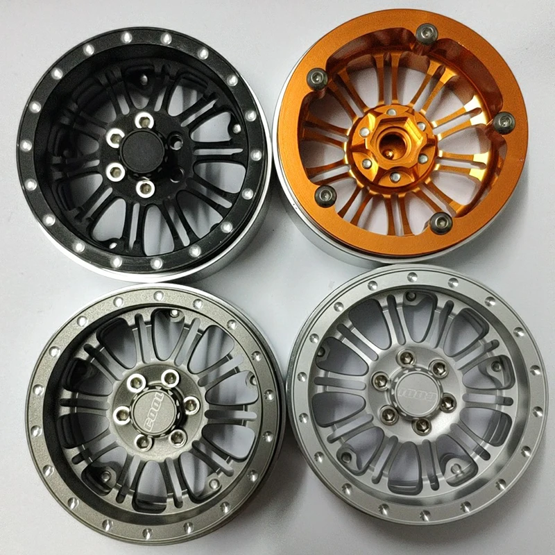 

2.2-inch metal cool wheels hub Phantom For 1/10 RC Crawler Car Traxxas TRX4 Defender Bronco AXIAL SCX10 RC4WD D90 Upgrade Parts