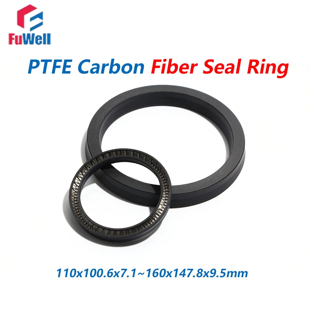

FuWell PTFE Уплотнительное кольцо из углеродного волокна для машин для дозирования и наполнения Пружинное отверстие для хранения энергии Пробка для затопления Уплотнительный гаск