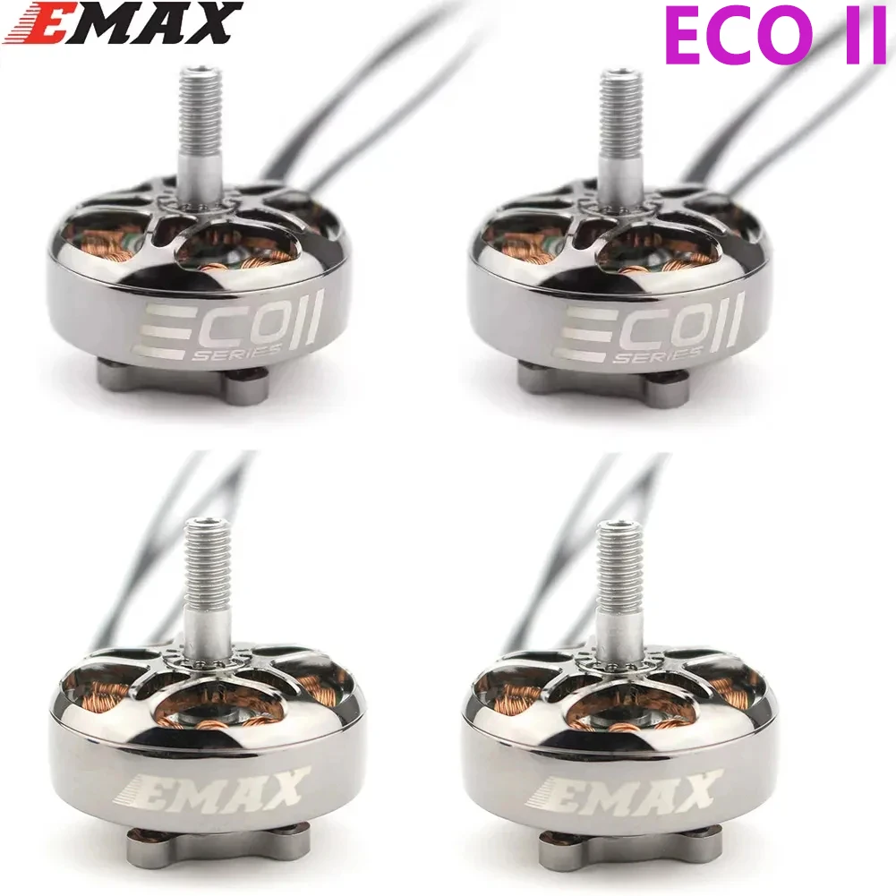 

EMAX ECOII Series ECO II 2807 6S 1300KV 5S 1500KV 4S 1700KV Brushless Motor for FPV Racing RC Drone DIY Parts