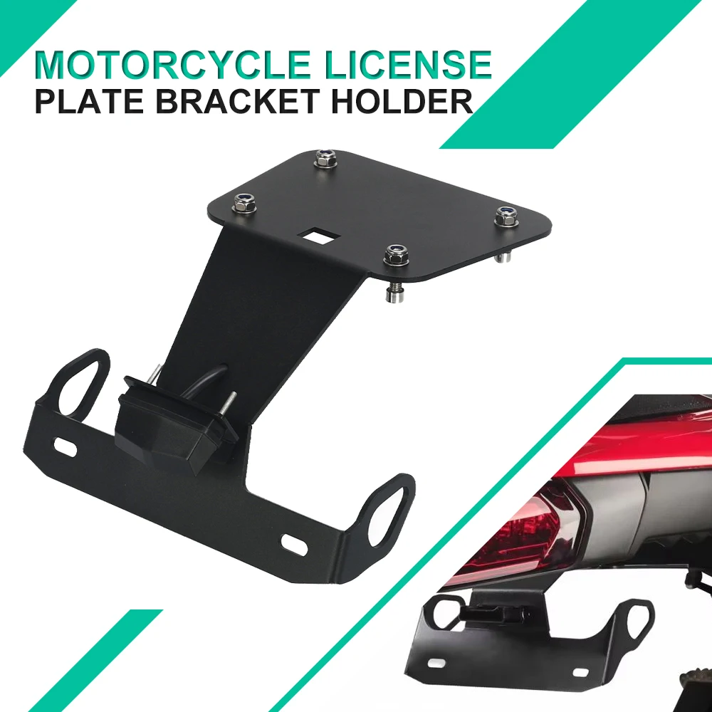 For YAMAHA YZF-R25 2014-2024 YZF-R3 MT-25 MT-03 2015-2024 2023 2022 2021 2020 Motorcycle License Plate Bracket Holder Accessory