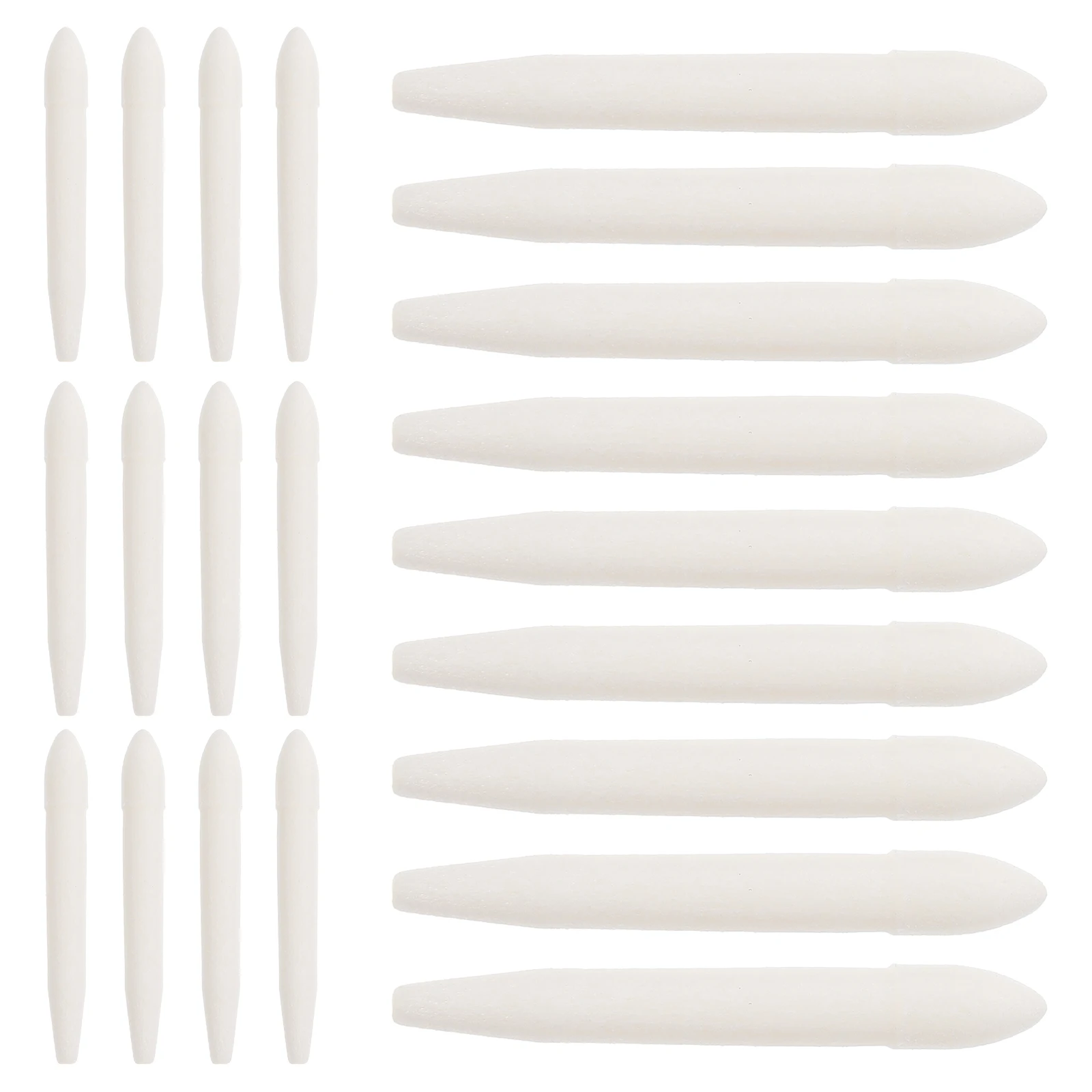 

Replacement Pen Paint Tip Markers Refillable Brush White Fine Liner Art Acrylic Dip Empty Permanent Coloring for Adults