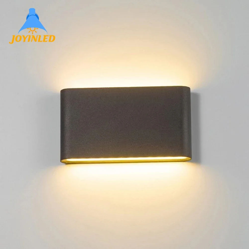 

12W LED Outdoor Waterproof Wall Lamp Bedroom Living Room Balcony Wall Light IP65 Aluminum Exterior Wall Lamp 110V 220V