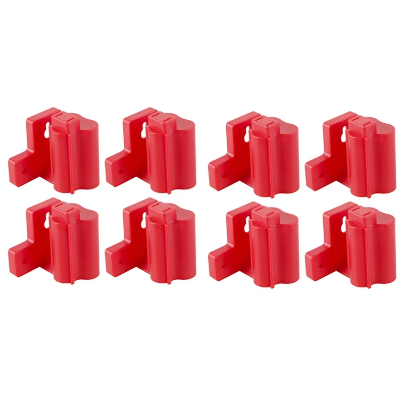 HLZS-4 Pc Tools Power Battery Mounts Storage For Milwaukee M12 12V Holder Drill Tools Holder Wall Mount Storage Bracket Base