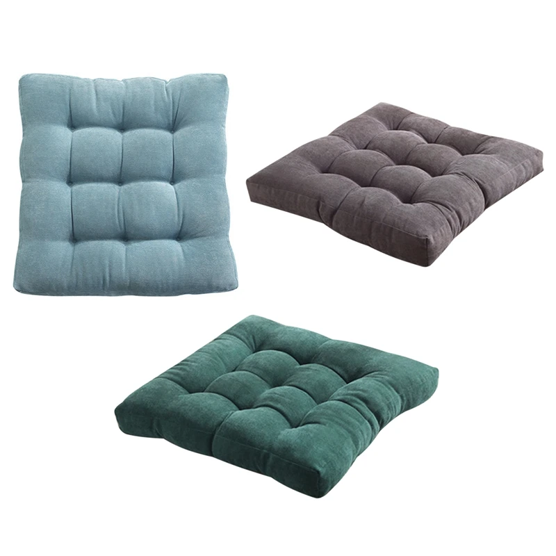 New Square Floor Seat Pillows Cushions , Yoga Meditation Cushion Reading Cushion Chair Pad Casual Seating