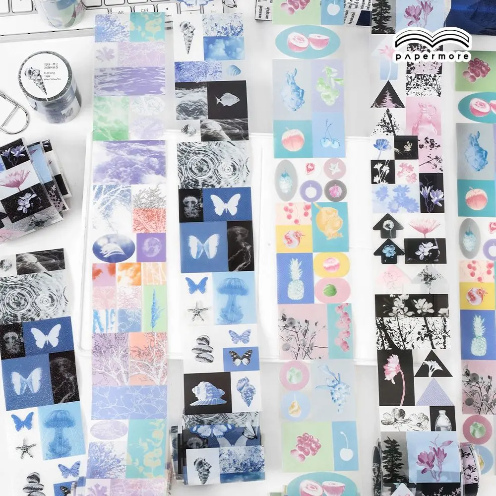 1pcs/1lot Decorative Adhesive Tapes Like a dream Junk Journal DIY Paper Japanese Masking Scrapbooking Stickers